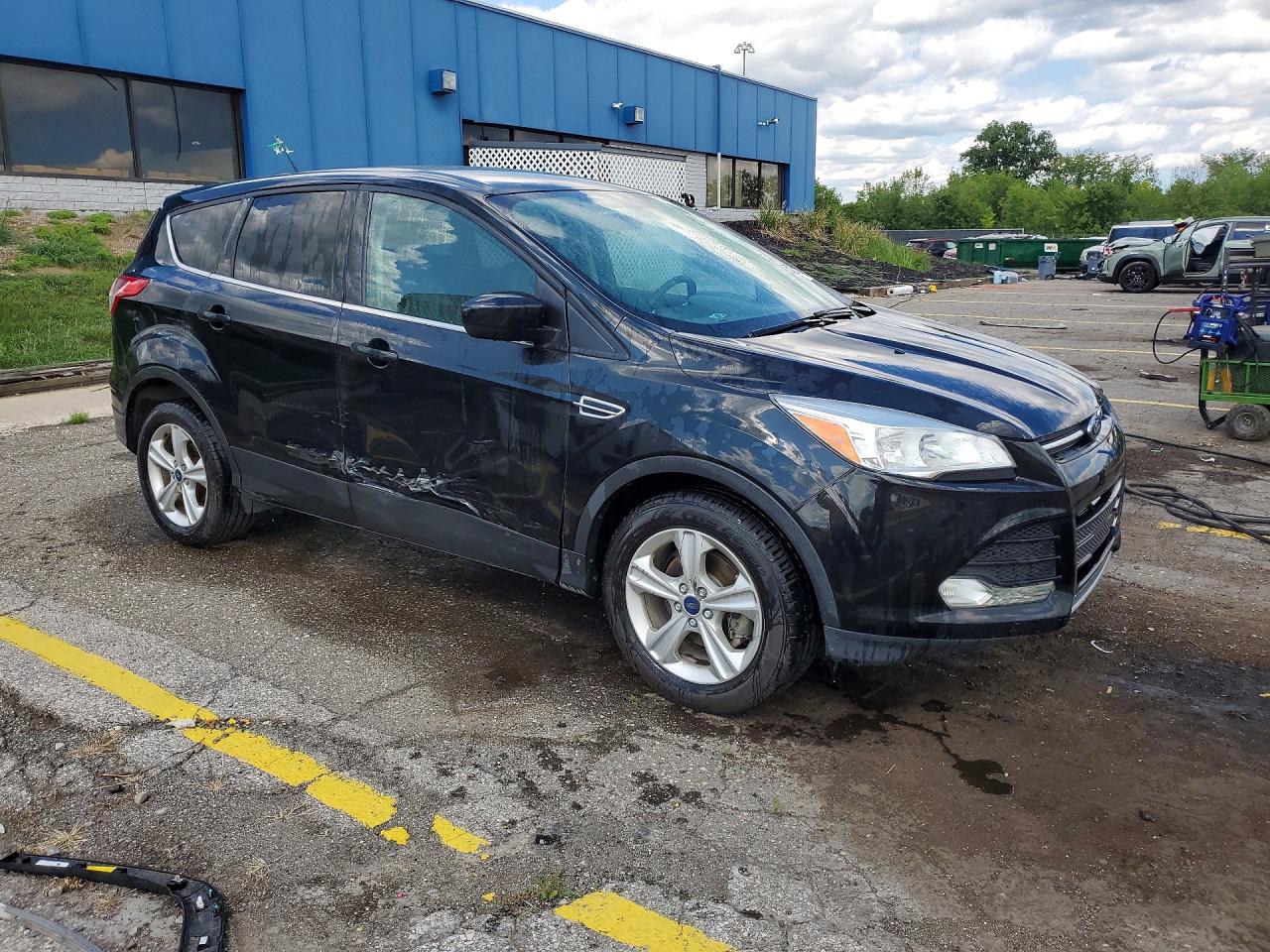 2014 Ford Escape Se Black vin: 1FMCU0GX1EUA69439