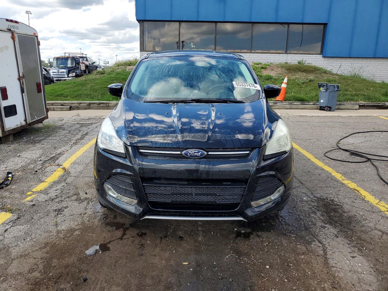 2014 Ford Escape Se Black vin: 1FMCU0GX1EUA69439