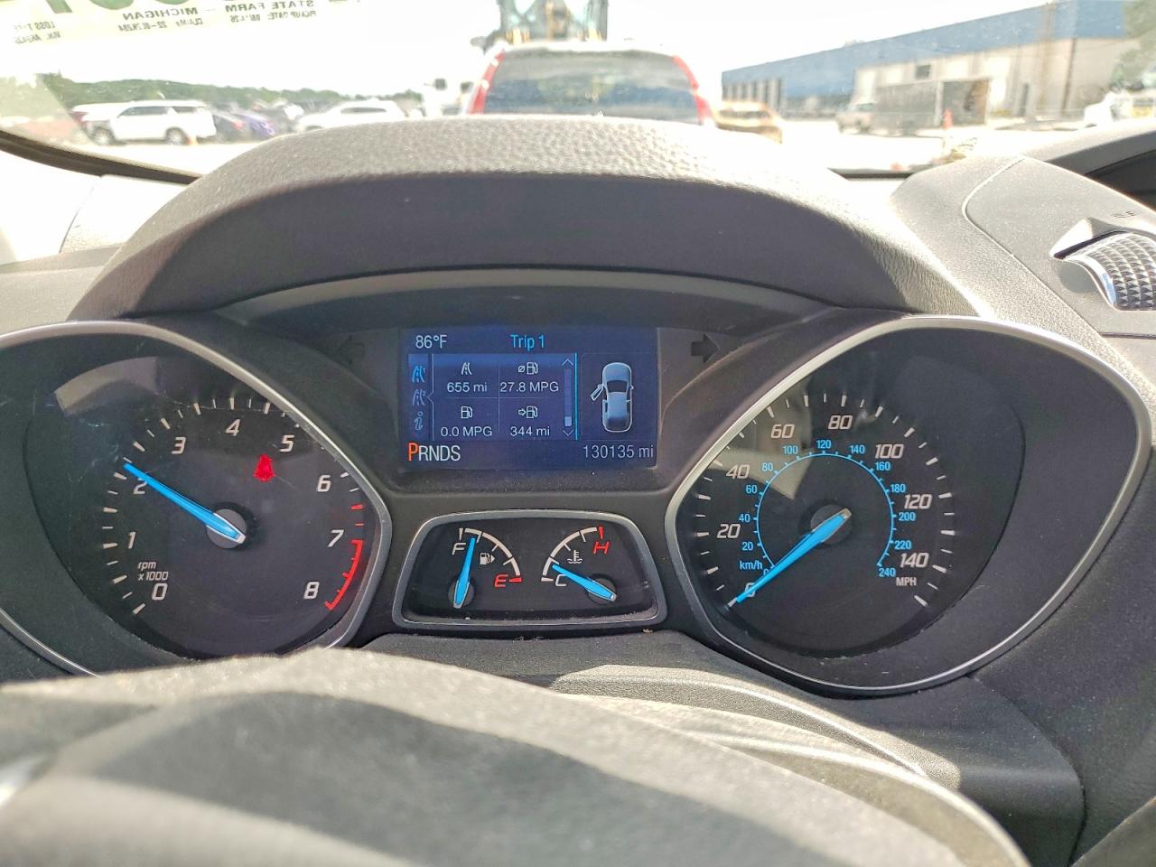 2014 Ford Escape Se Black vin: 1FMCU0GX1EUA69439