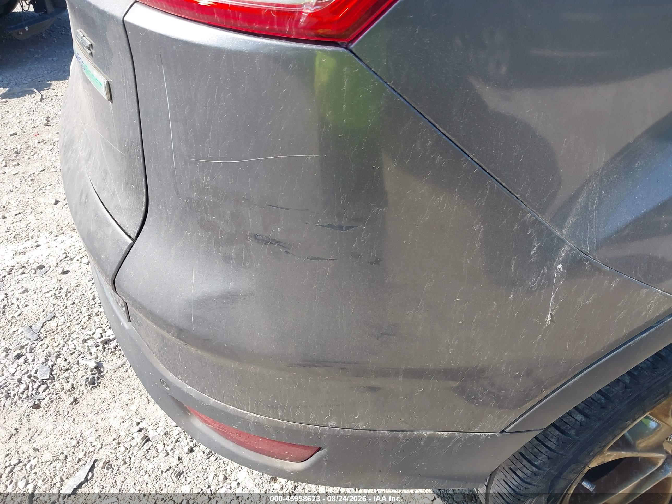 2014 Ford Escape Se Gray vin: 1FMCU0GX1EUB06800