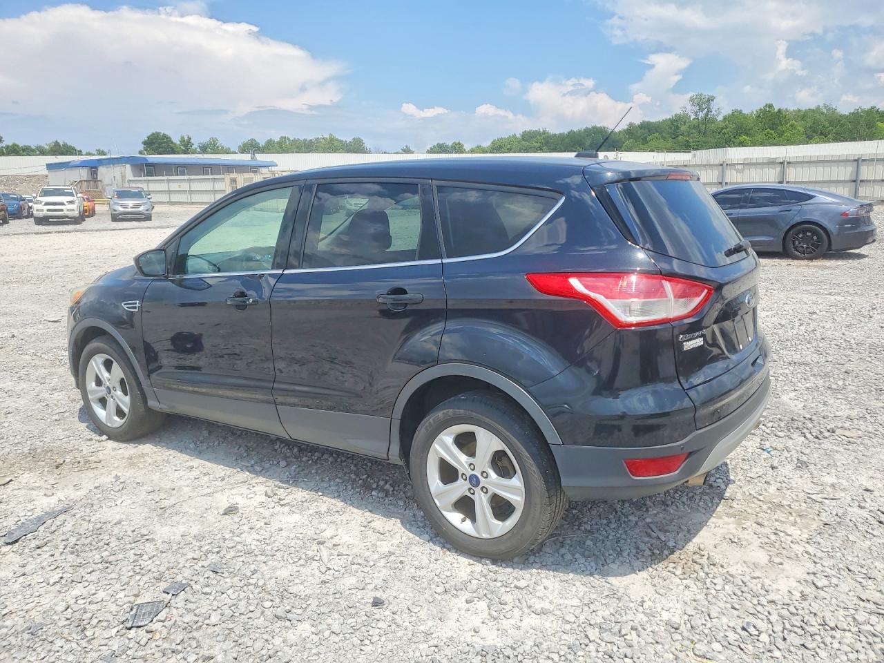 2014 Ford Escape Se Black vin: 1FMCU0GX1EUB48948