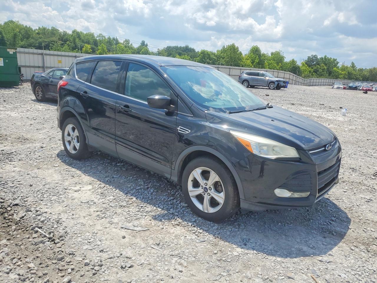 2014 Ford Escape Se Black vin: 1FMCU0GX1EUB48948