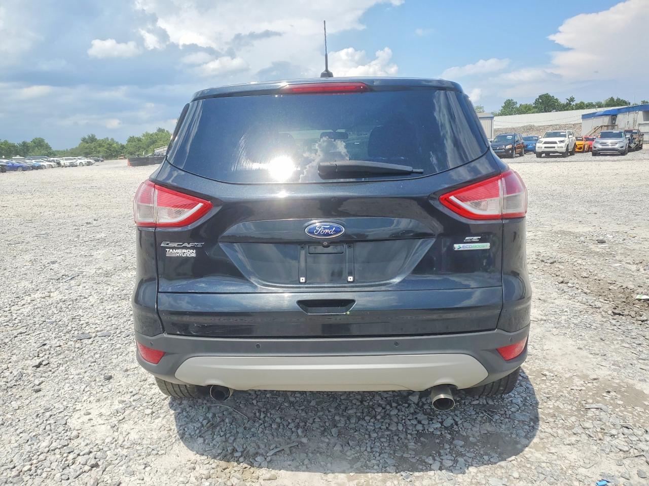 2014 Ford Escape Se Black vin: 1FMCU0GX1EUB48948