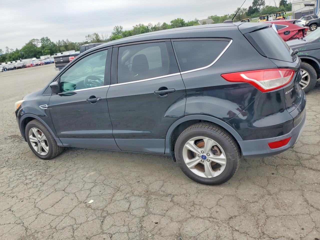 2014 Ford Escape Se Black vin: 1FMCU0GX1EUC02197