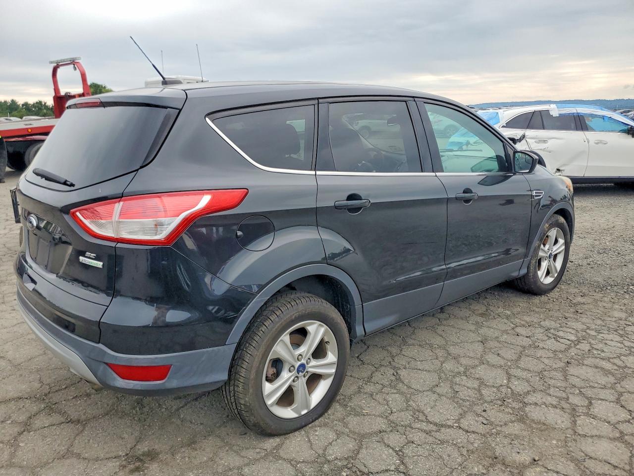 2014 Ford Escape Se Black vin: 1FMCU0GX1EUC02197