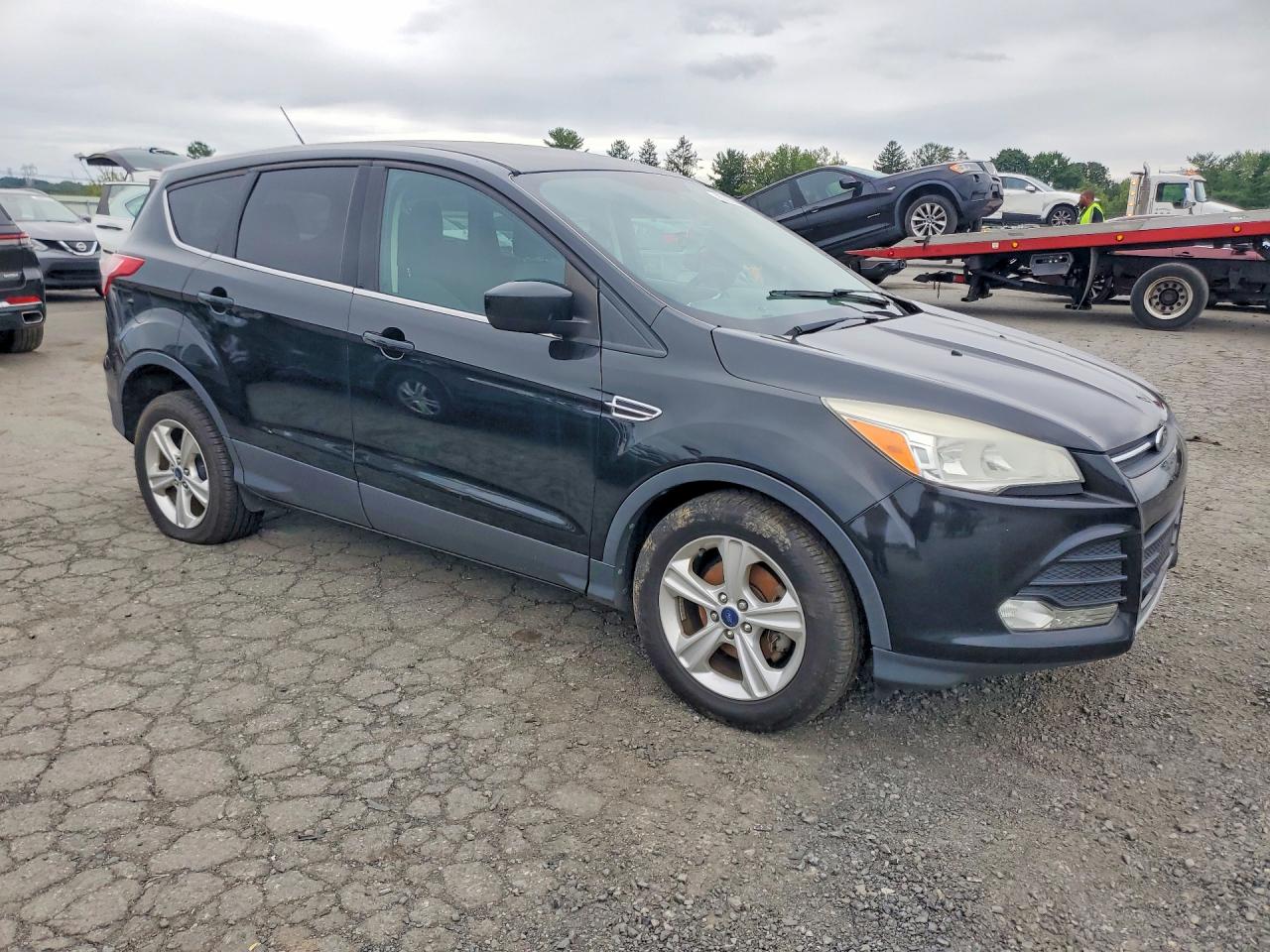 2014 Ford Escape Se Black vin: 1FMCU0GX1EUC02197