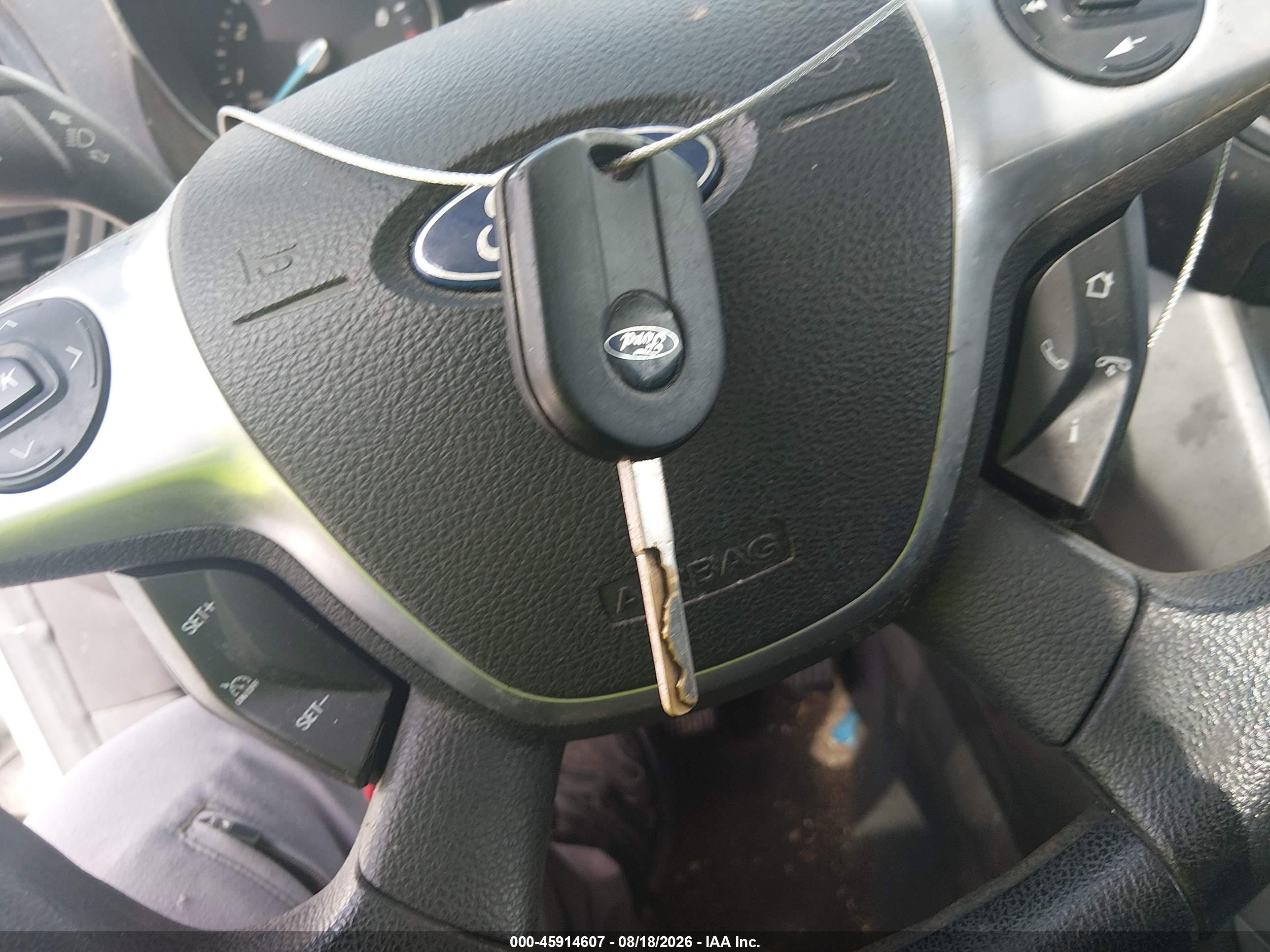 2014 Ford Escape Se White vin: 1FMCU0GX1EUC47009