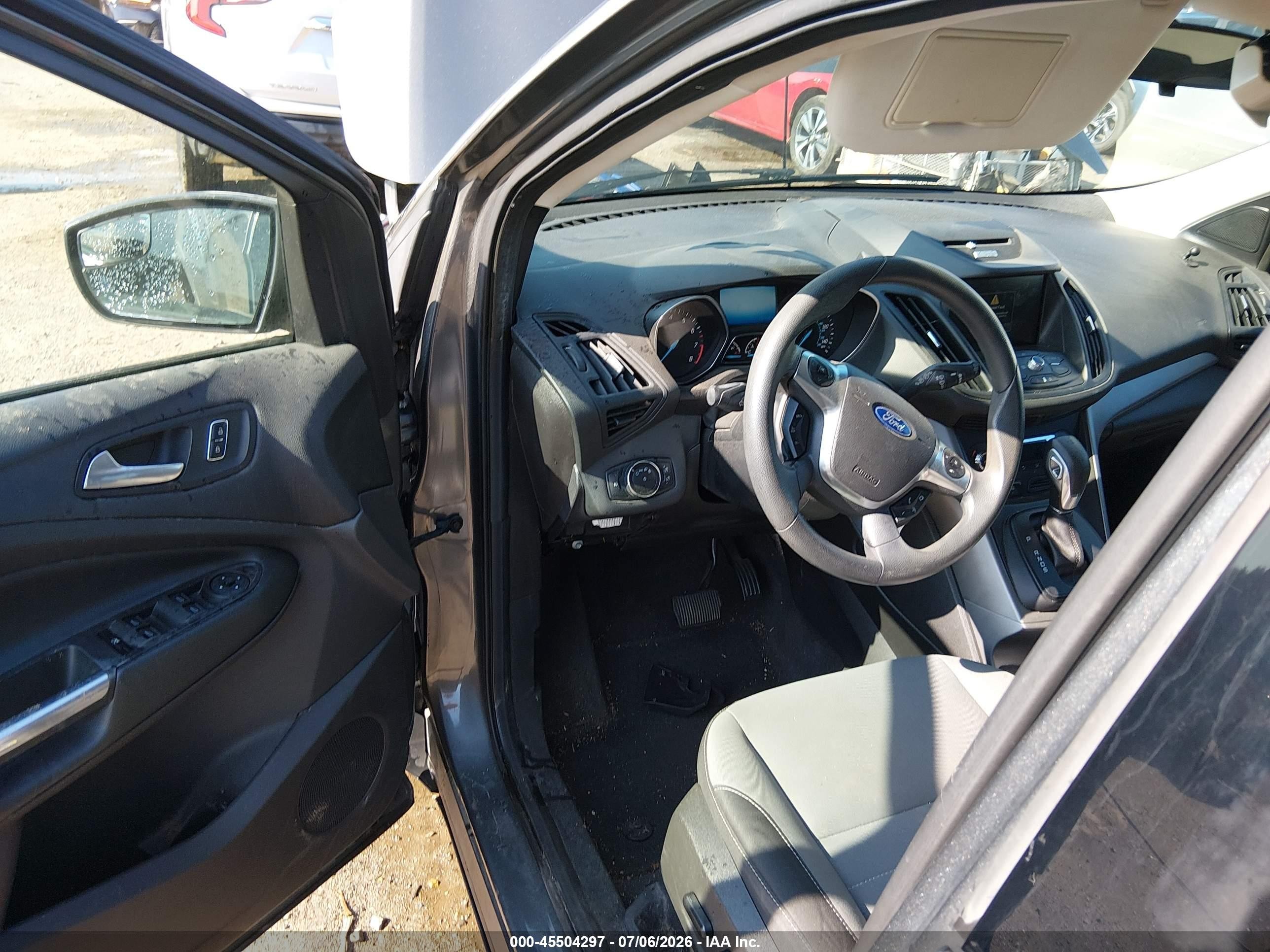 2014 Ford Escape Se Silver vin: 1FMCU0GX1EUC92063