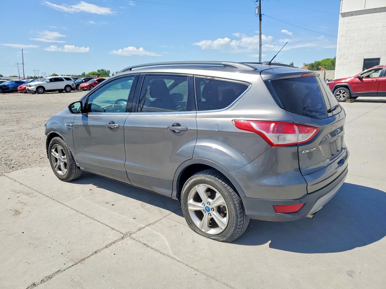 2014 Ford Escape Se Gray vin: 1FMCU0GX1EUD01683