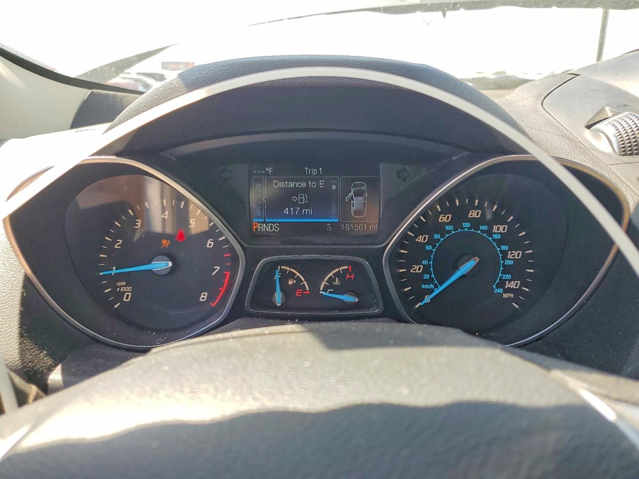 2014 Ford Escape Se Gray vin: 1FMCU0GX1EUD01683