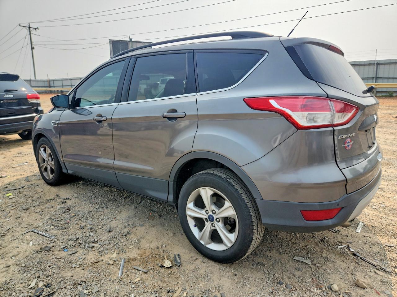 2014 Ford Escape Se Gray vin: 1FMCU0GX1EUD91918