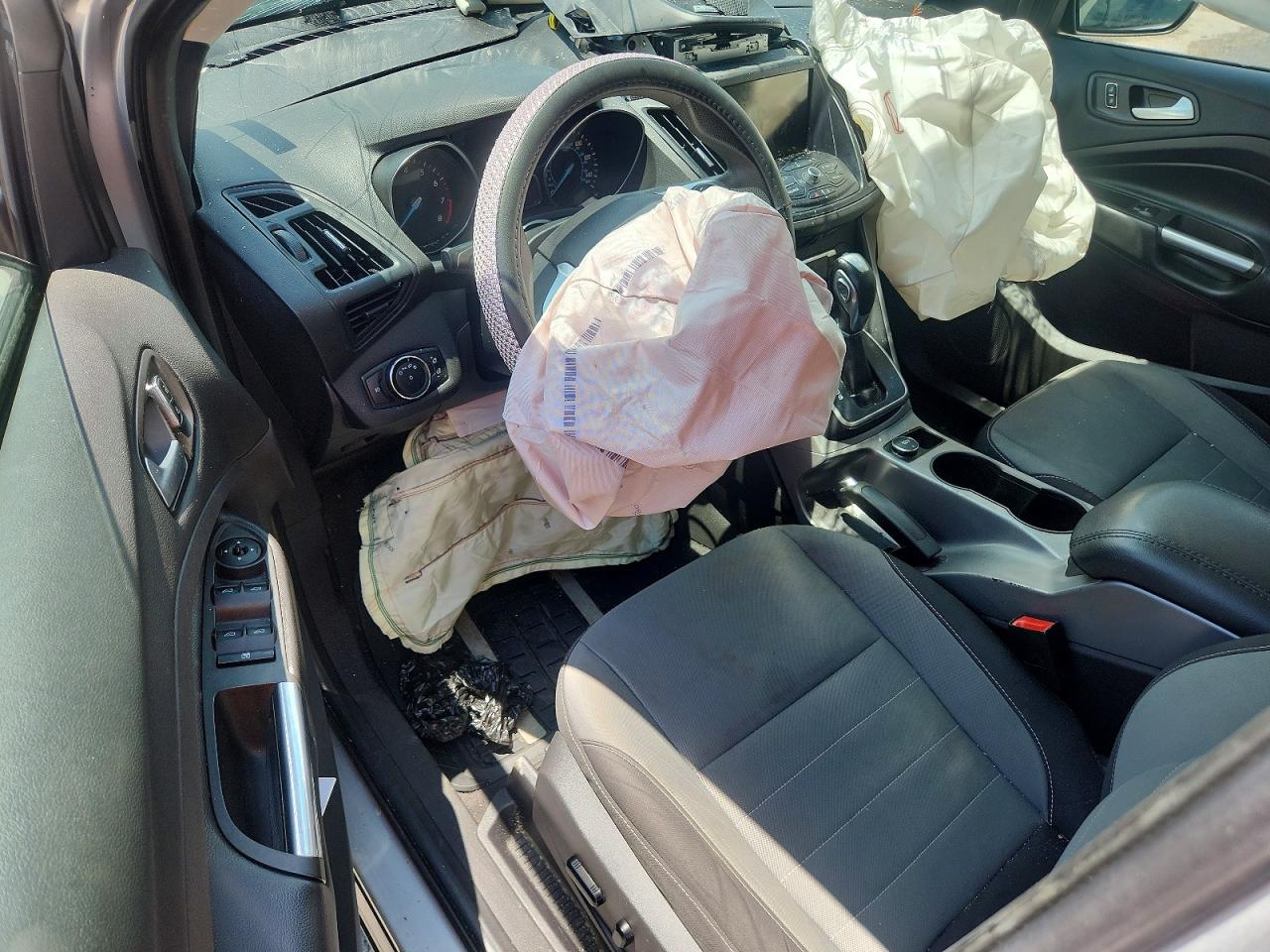 2014 Ford Escape Se Silver vin: 1FMCU0GX1EUE47503