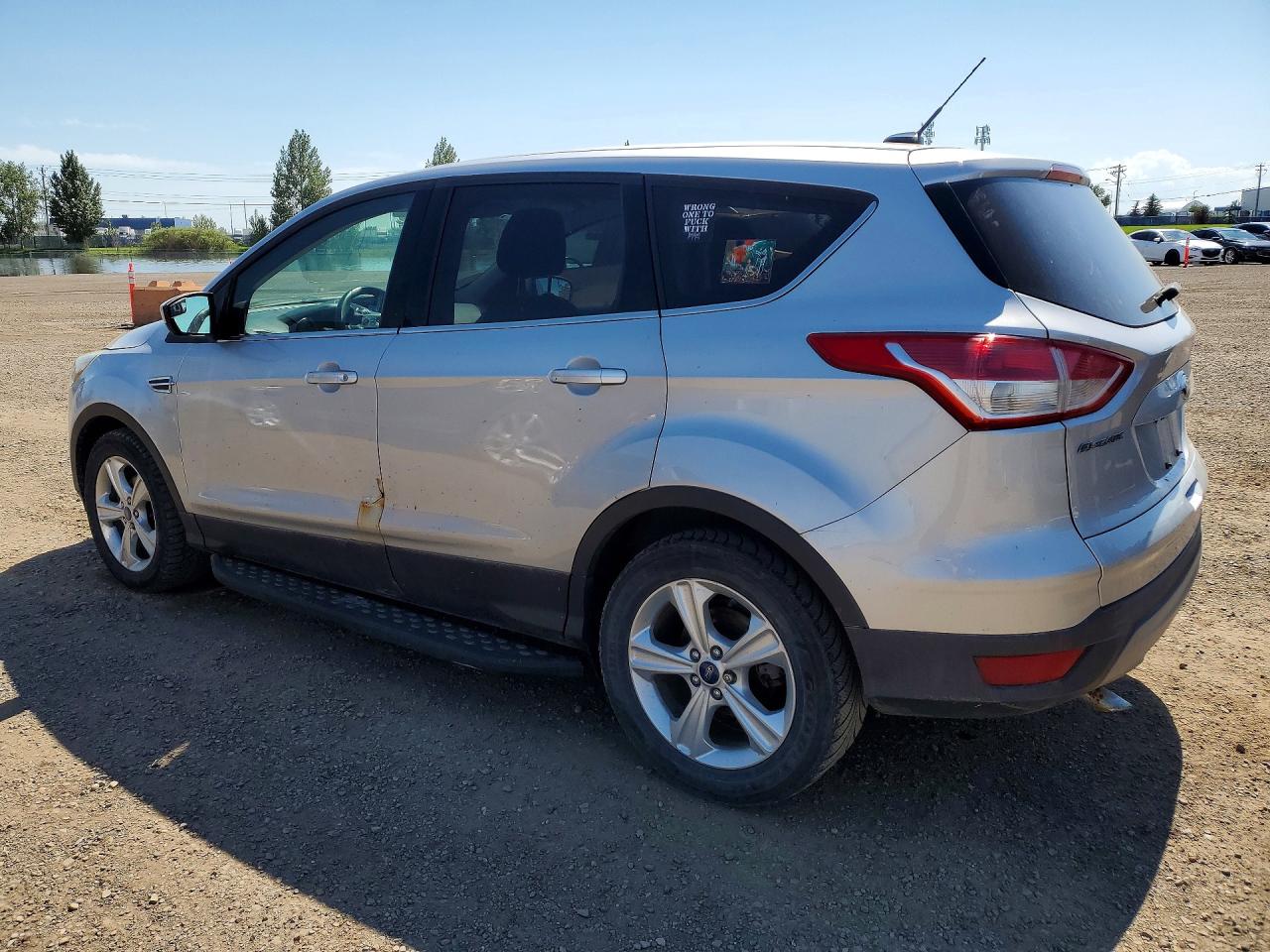 2015 Ford Escape Se Silver vin: 1FMCU0GX1FUA00400