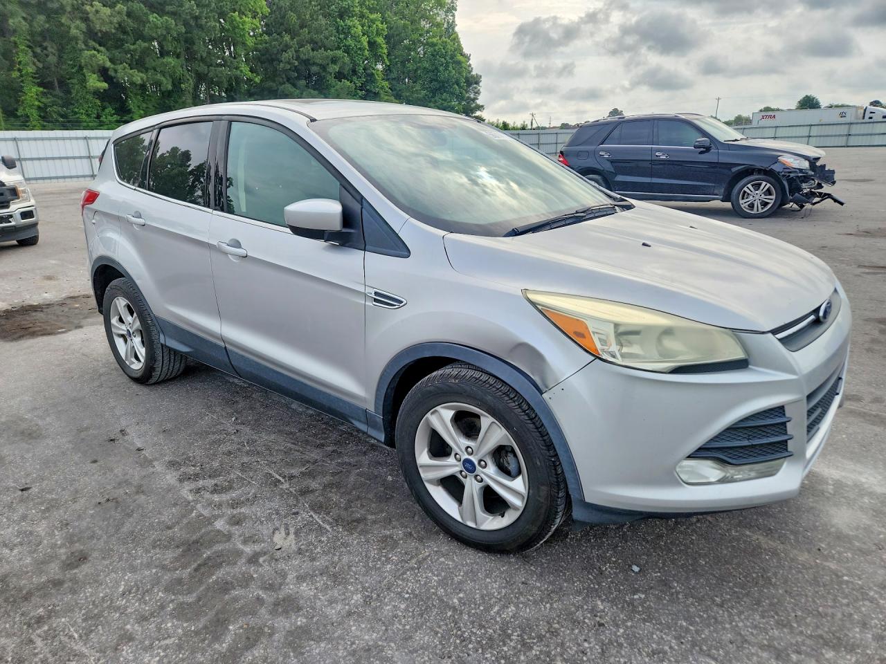 2015 Ford Escape Se Silver vin: 1FMCU0GX1FUA03698