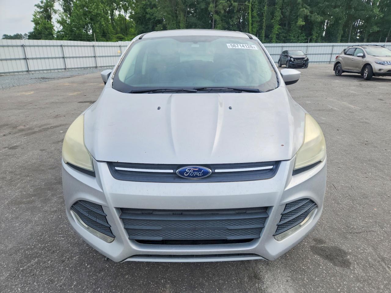 2015 Ford Escape Se Silver vin: 1FMCU0GX1FUA03698