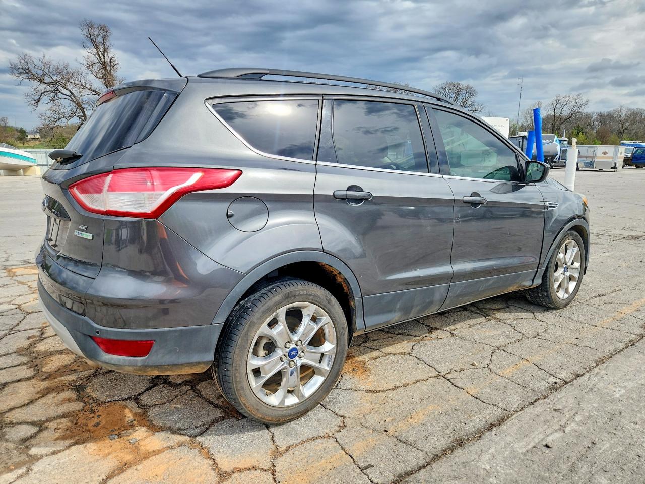 2015 Ford Escape Se Угольный vin: 1FMCU0GX1FUA24714