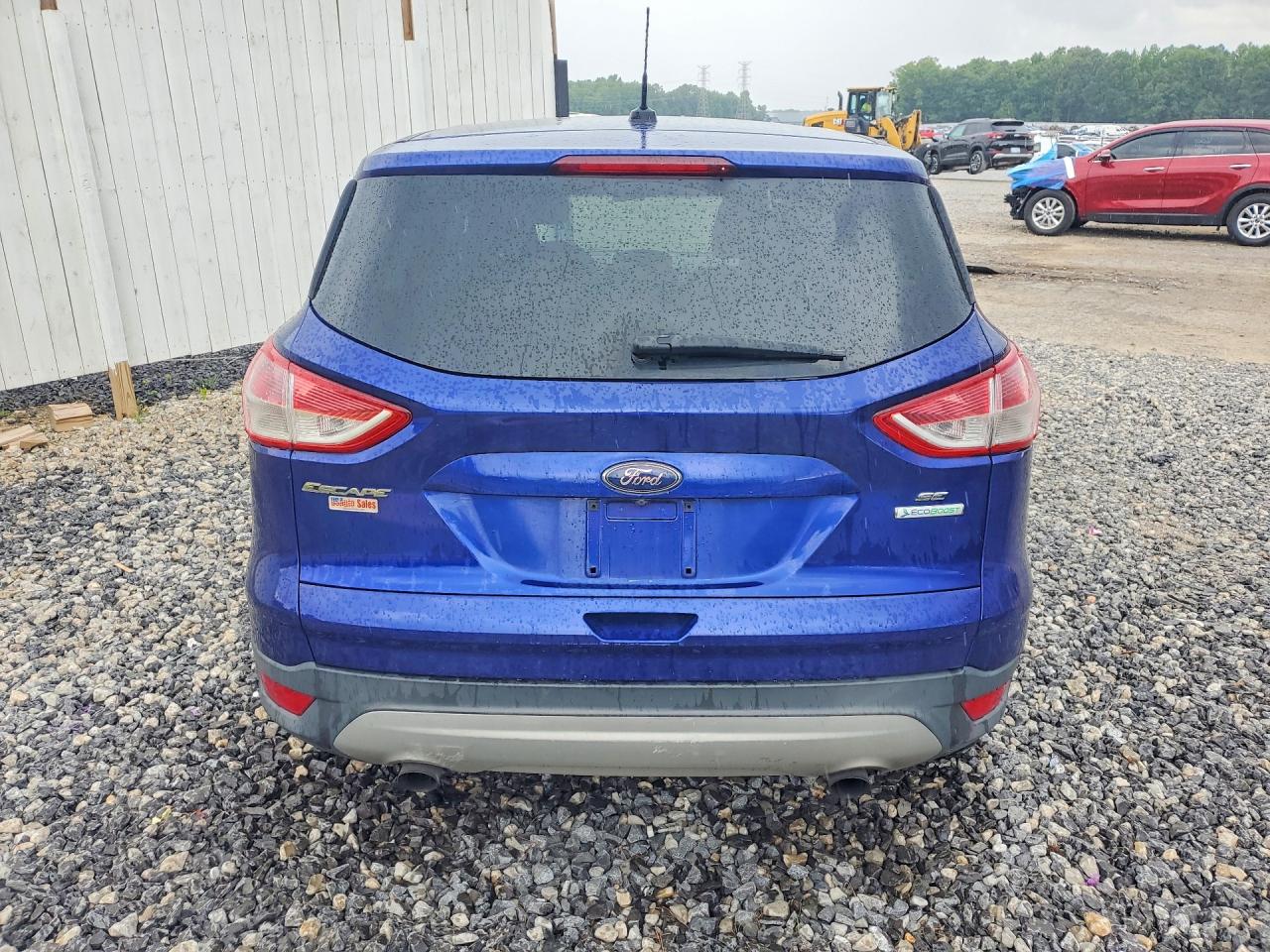 2015 Ford Escape Se Blue vin: 1FMCU0GX1FUA37138