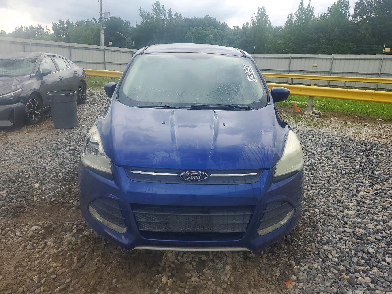 2015 Ford Escape Se Blue vin: 1FMCU0GX1FUA37138