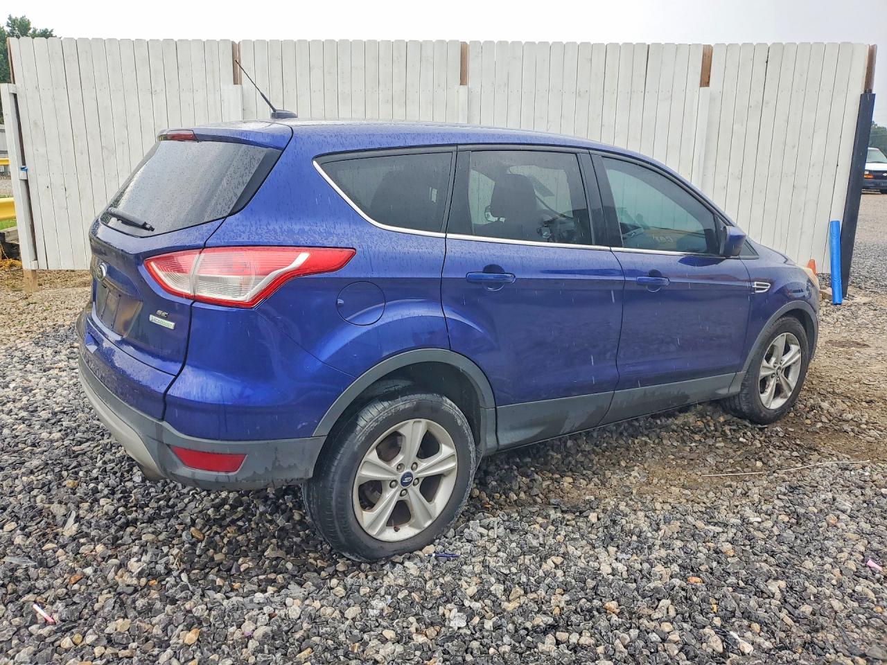 2015 Ford Escape Se Blue vin: 1FMCU0GX1FUA37138