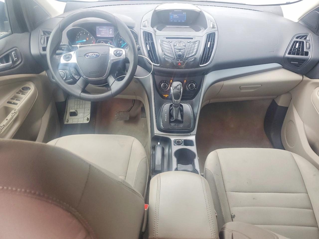 2015 Ford Escape Se Blue vin: 1FMCU0GX1FUA37138
