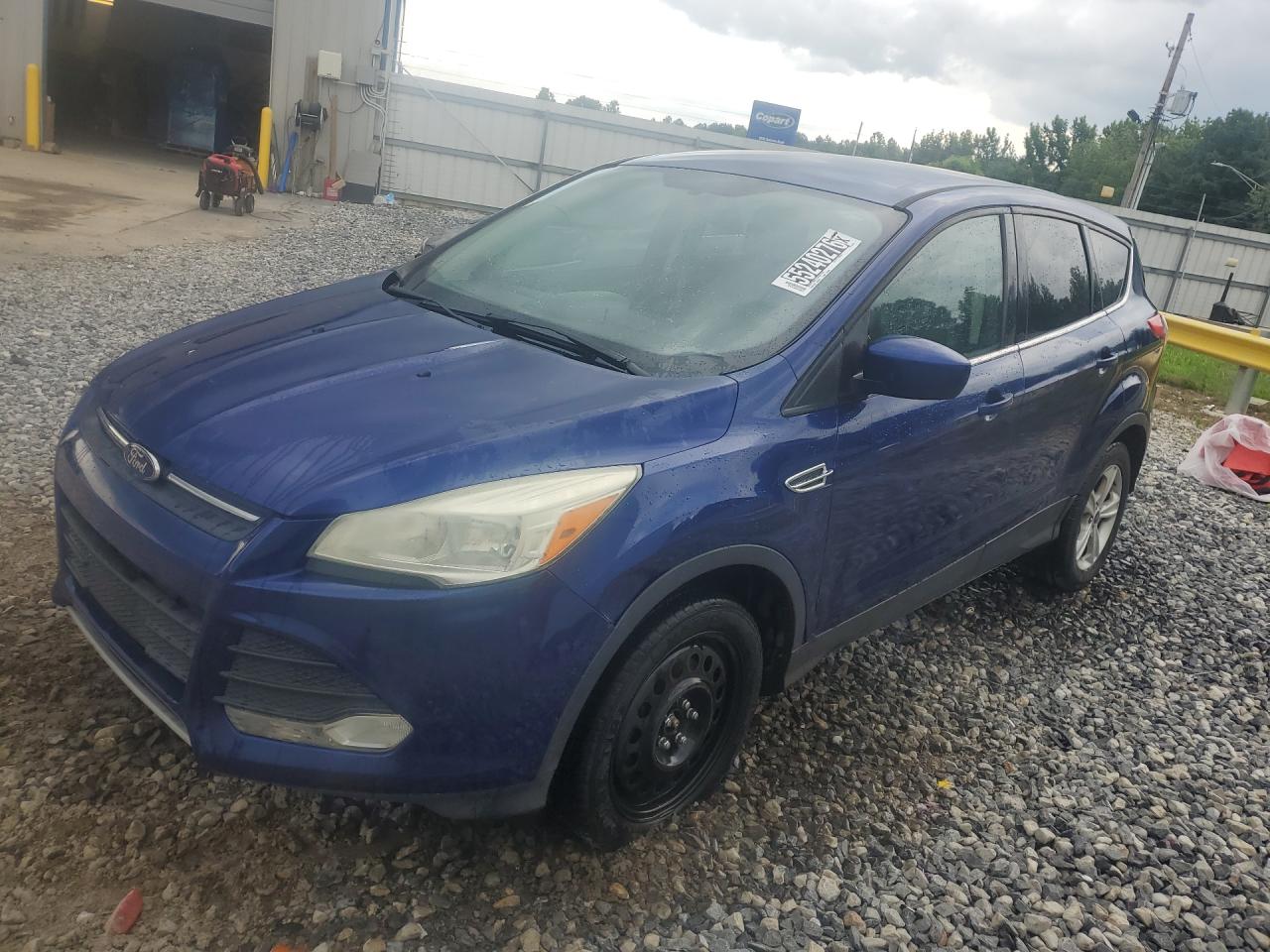 2015 Ford Escape Se Blue vin: 1FMCU0GX1FUA37138 Damage: Left Front Wheel, Mismatched, Replacement Required