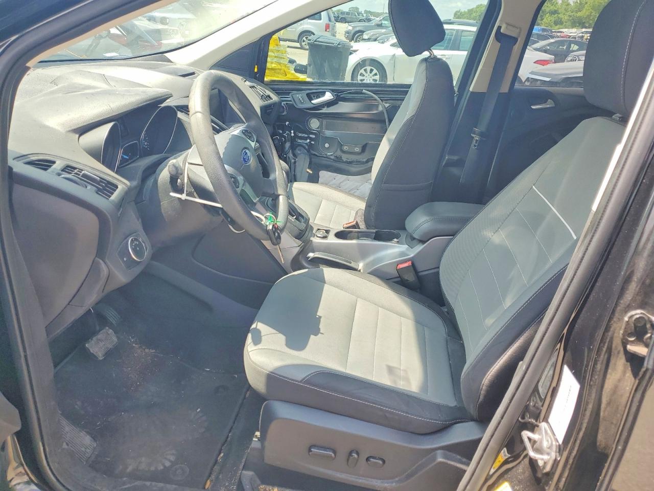 2015 Ford Escape Se Black vin: 1FMCU0GX1FUB12243