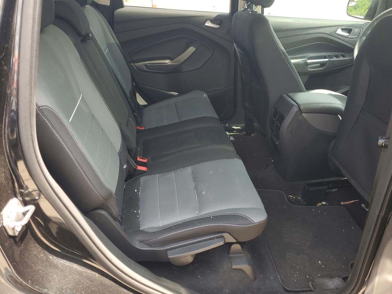 2015 Ford Escape Se Black vin: 1FMCU0GX1FUB12243