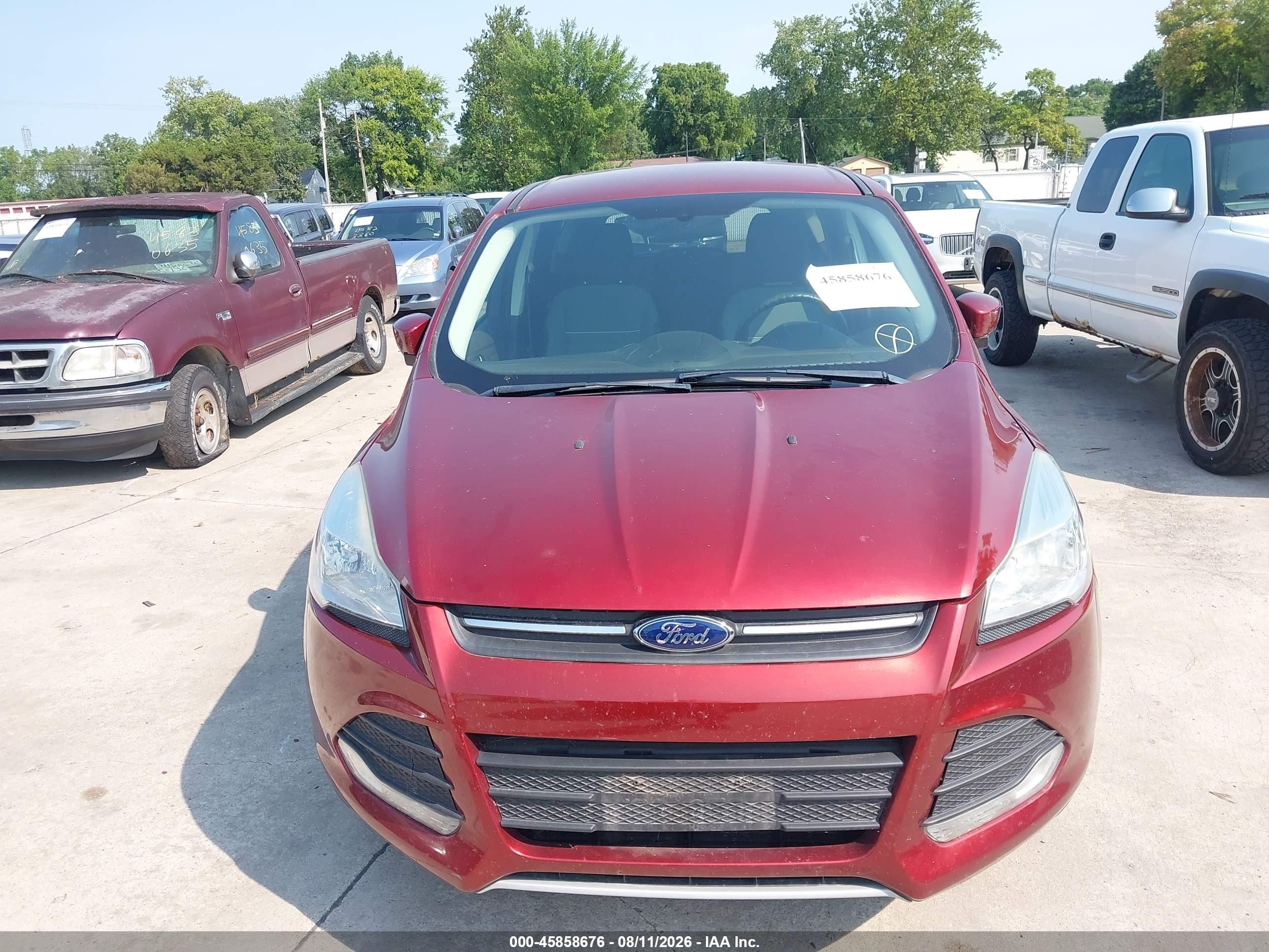 2015 Ford Escape Se Purple vin: 1FMCU0GX1FUB40110