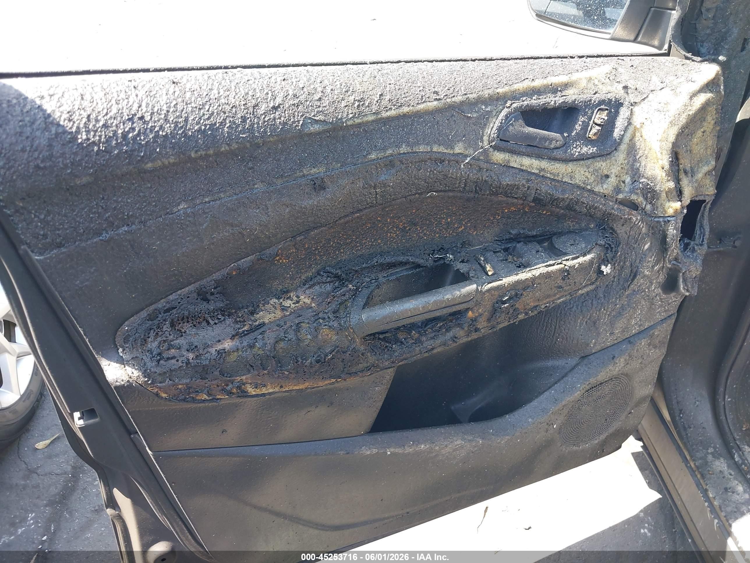 2015 Ford Escape Se Gray vin: 1FMCU0GX1FUB97651