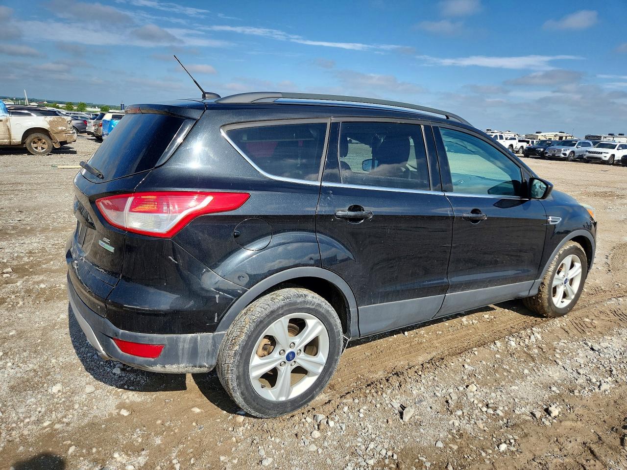 2015 Ford Escape Se Black vin: 1FMCU0GX1FUC14254