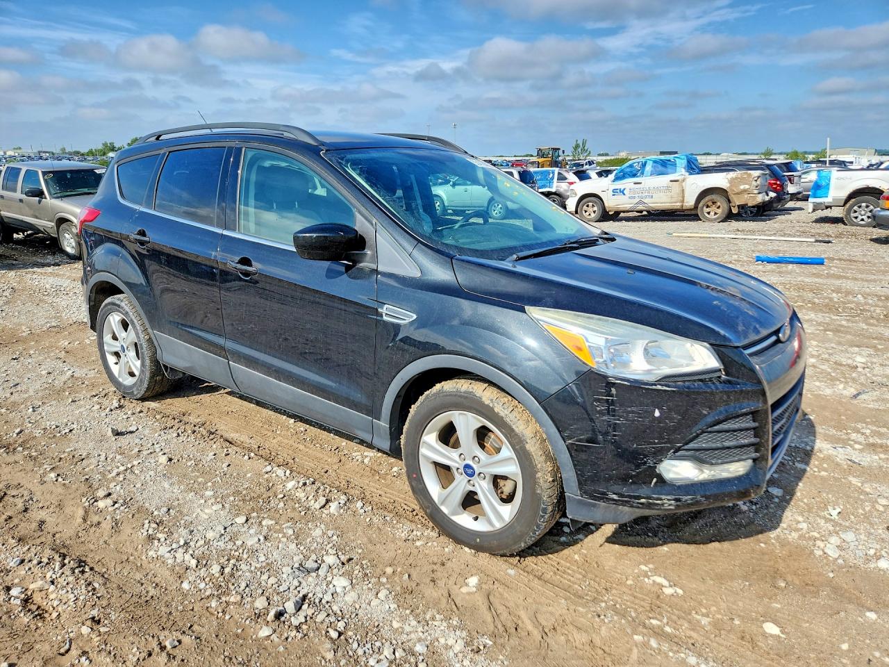 2015 Ford Escape Se Black vin: 1FMCU0GX1FUC14254