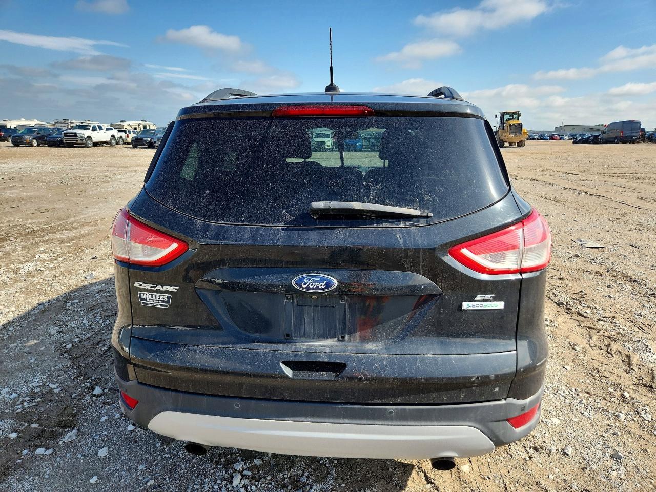 2015 Ford Escape Se Black vin: 1FMCU0GX1FUC14254