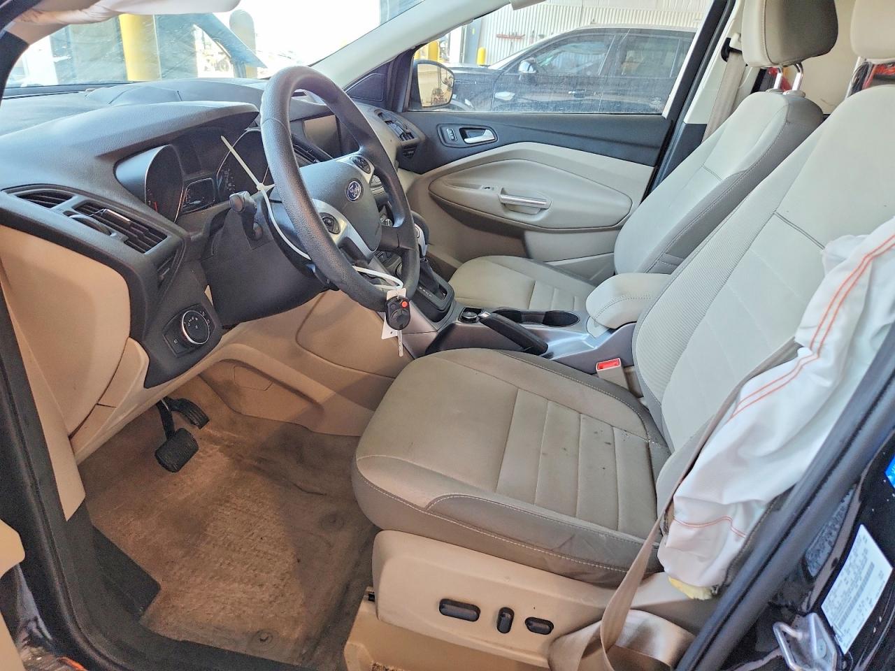 2015 Ford Escape Se Black vin: 1FMCU0GX1FUC14254