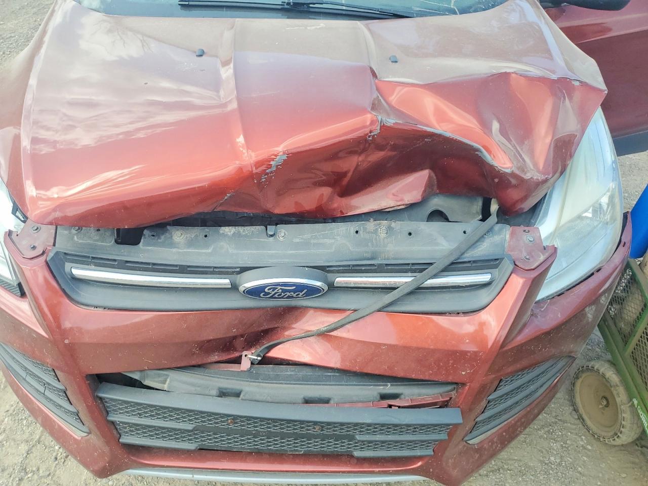 2015 Ford Escape Se Оранжевый vin: 1FMCU0GX1FUC68458