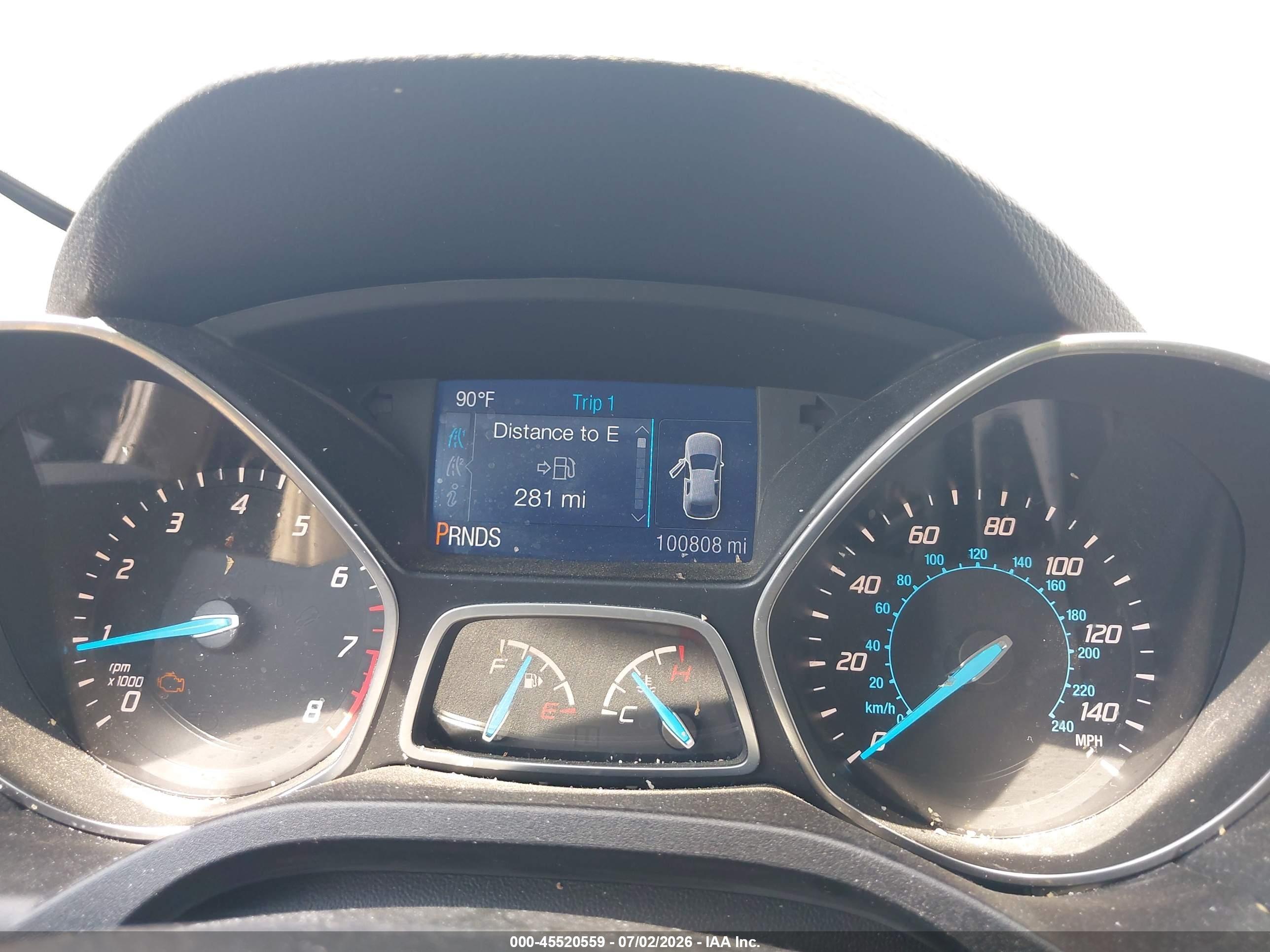 2015 Ford Escape Se Brown vin: 1FMCU0GX1FUC76088