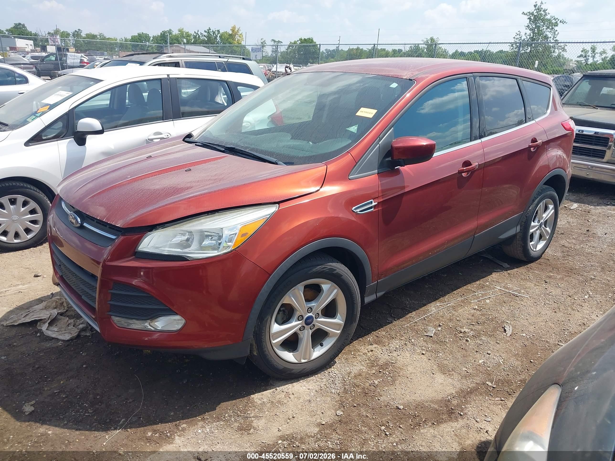 2015 Ford Escape Se Brown vin: 1FMCU0GX1FUC76088