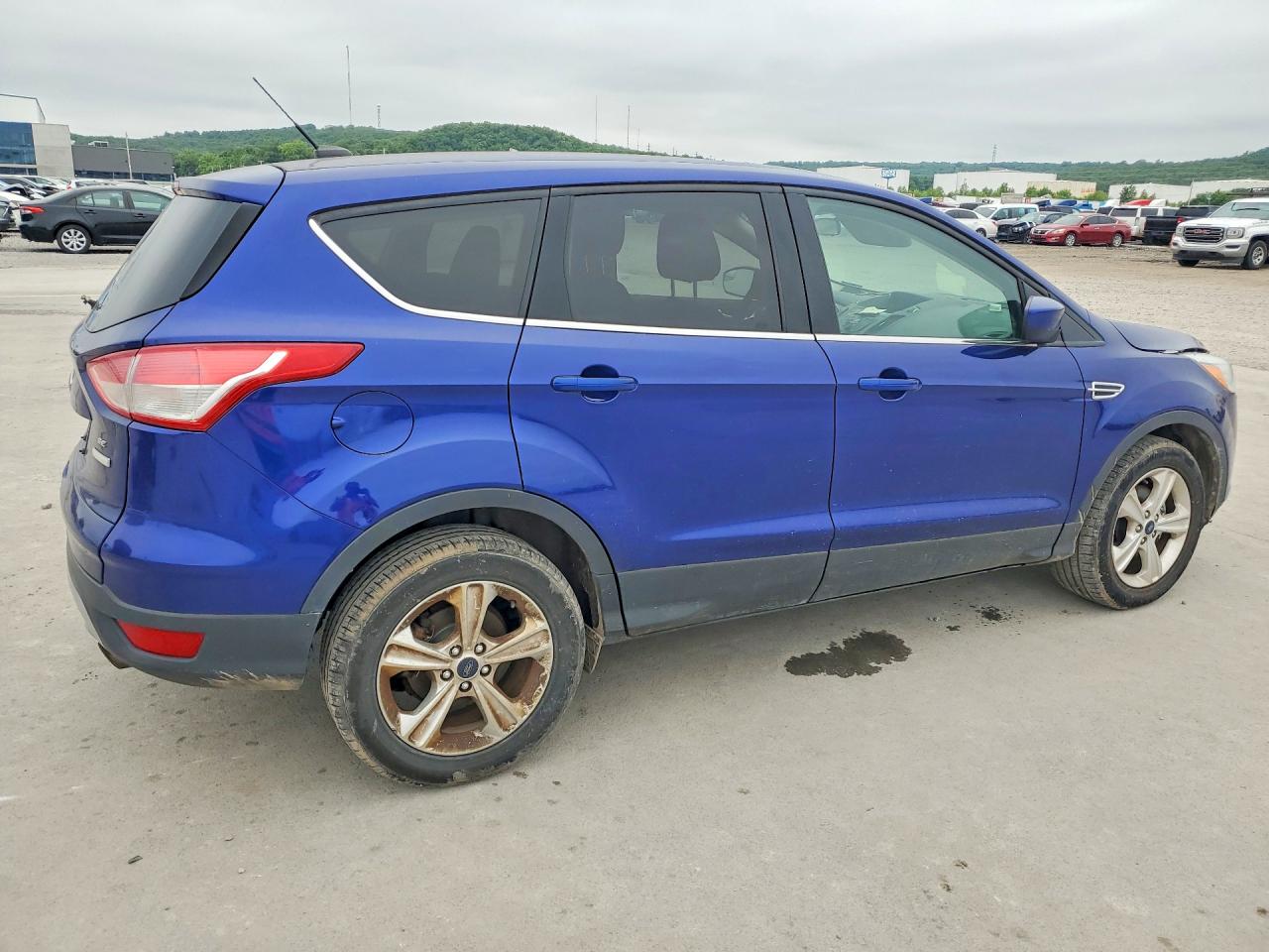 2016 Ford Escape Se Blue vin: 1FMCU0GX1GUC04891