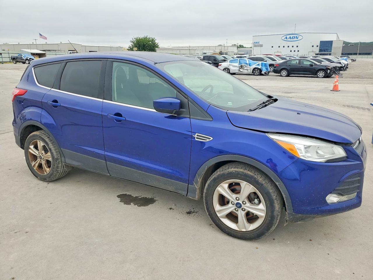 2016 Ford Escape Se Blue vin: 1FMCU0GX1GUC04891