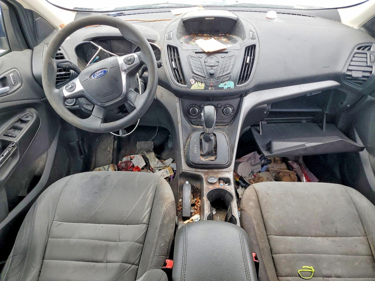 2016 Ford Escape Se Blue vin: 1FMCU0GX1GUC04891