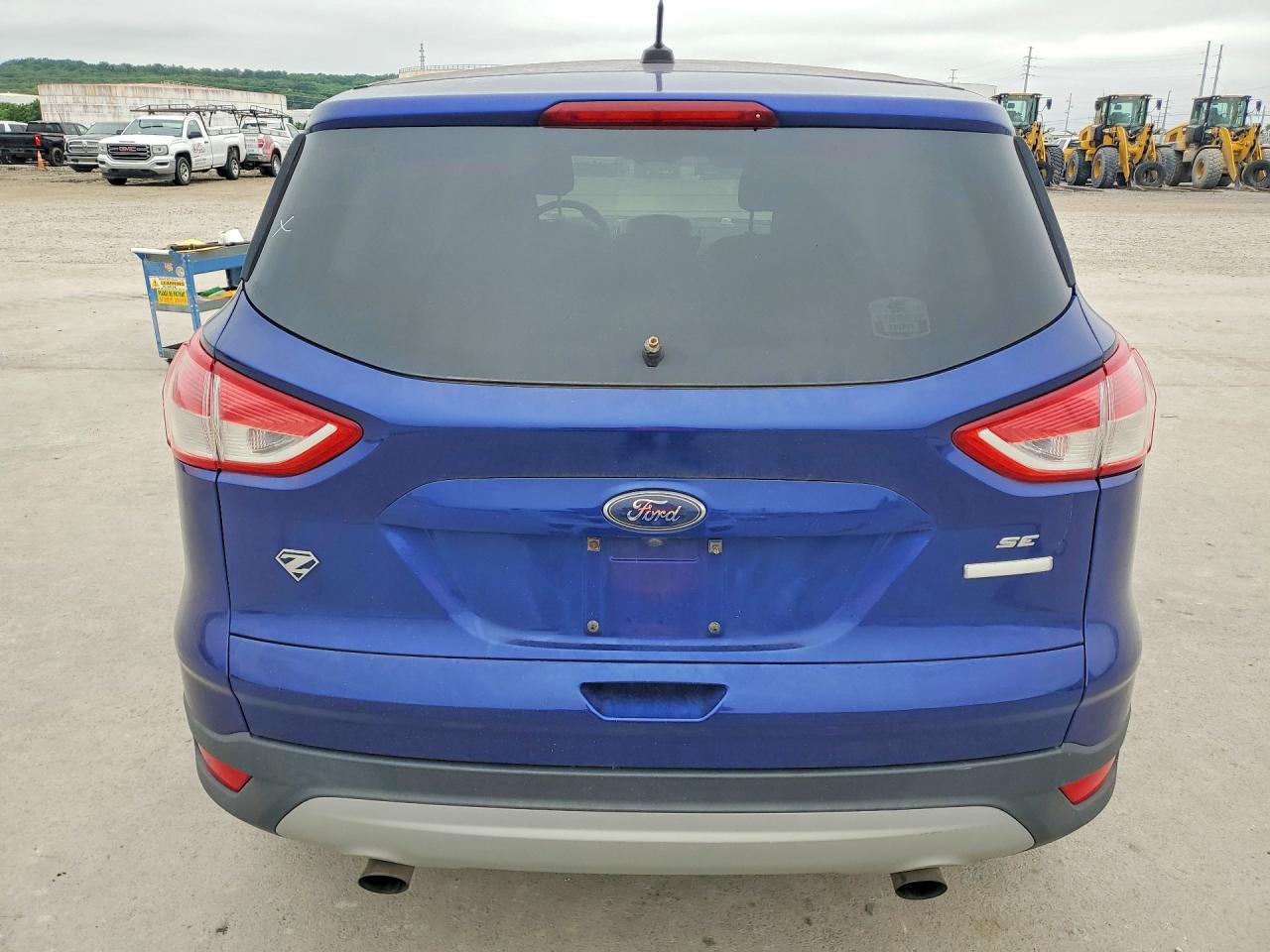 2016 Ford Escape Se Blue vin: 1FMCU0GX1GUC04891