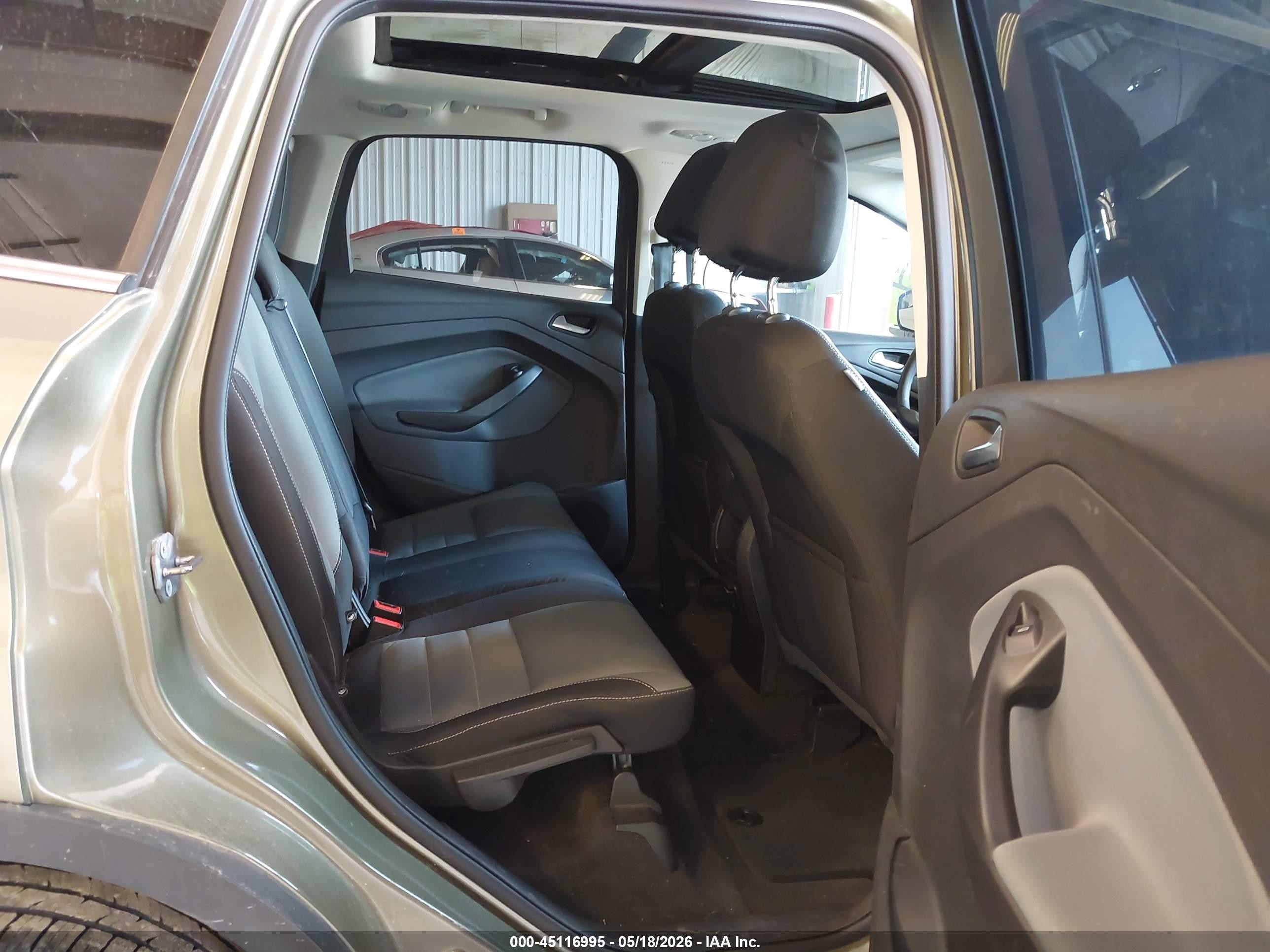 2013 Ford Escape Se Green vin: 1FMCU0GX2DUA13492