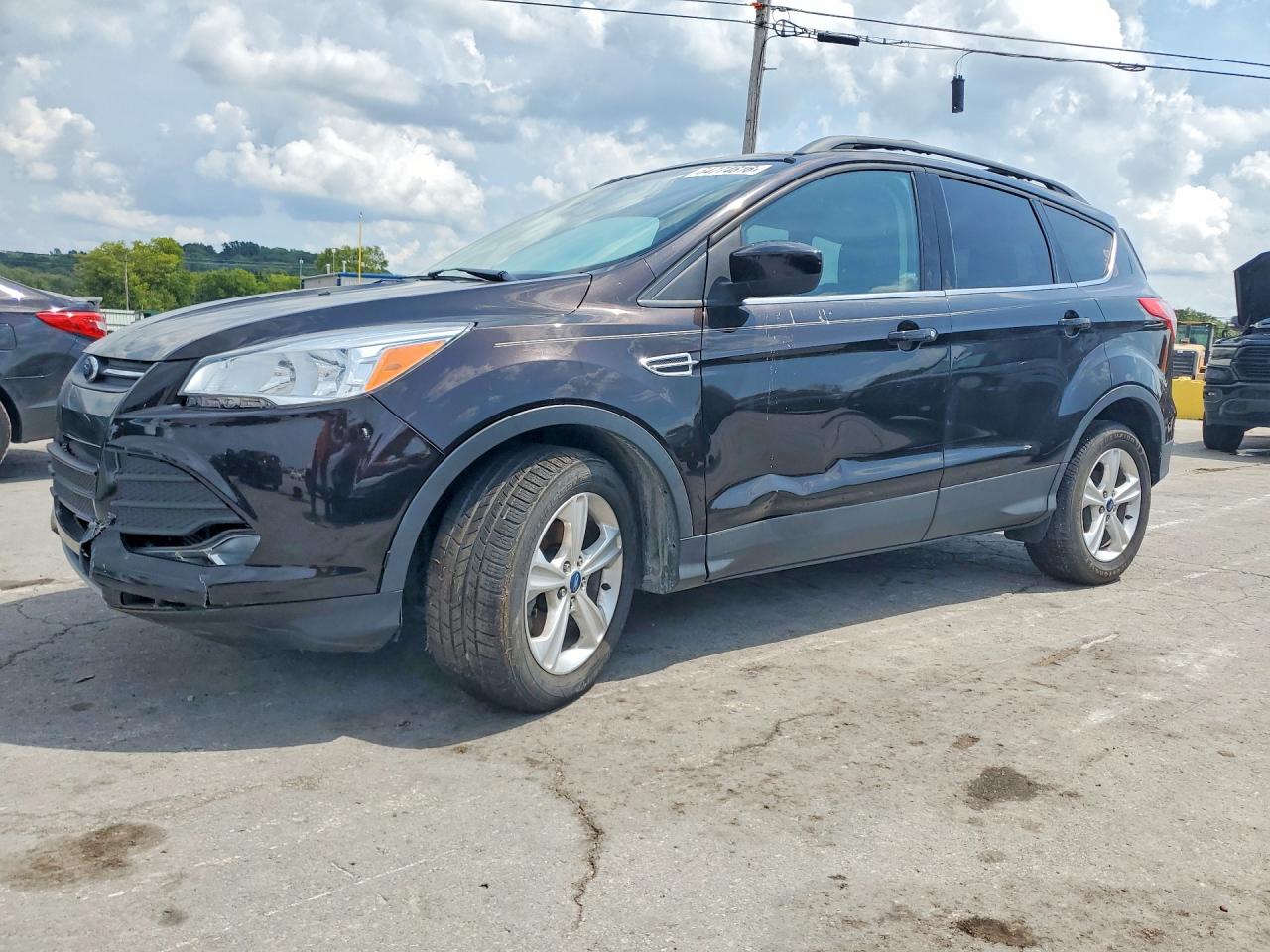 2013 Ford Escape Se Черный vin: 1FMCU0GX2DUB25631