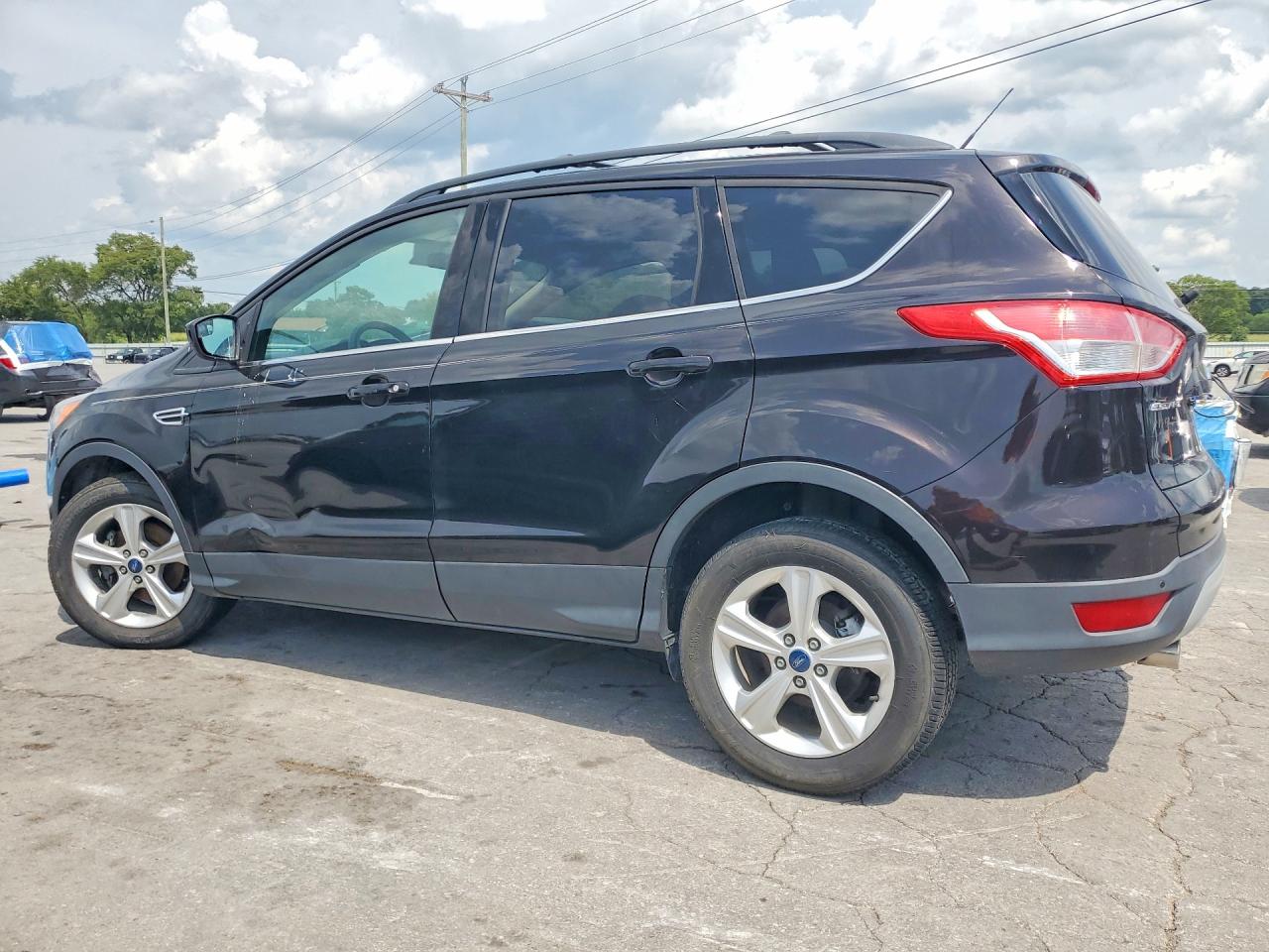 2013 Ford Escape Se Черный vin: 1FMCU0GX2DUB25631