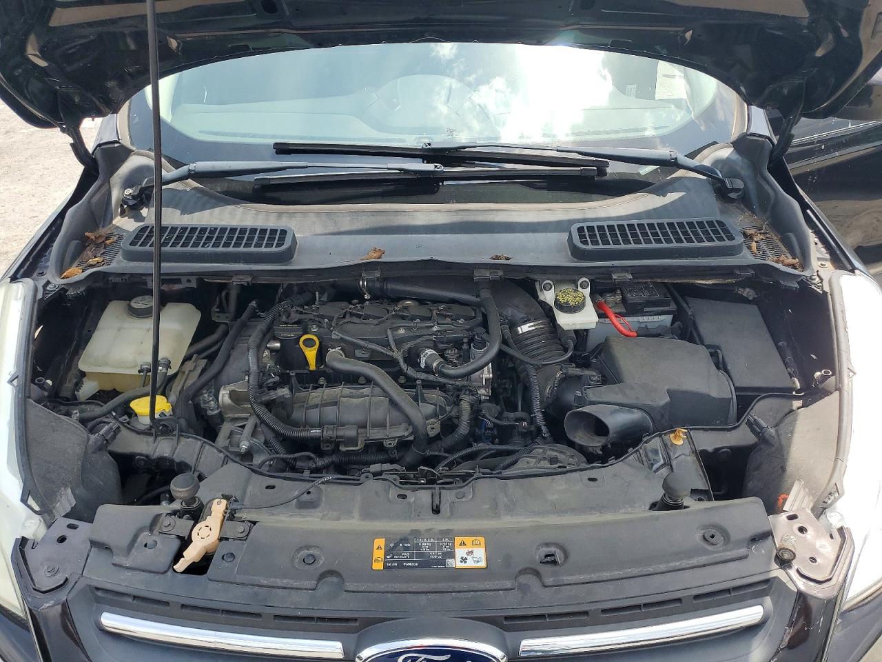 2013 Ford Escape Se Черный vin: 1FMCU0GX2DUB25631