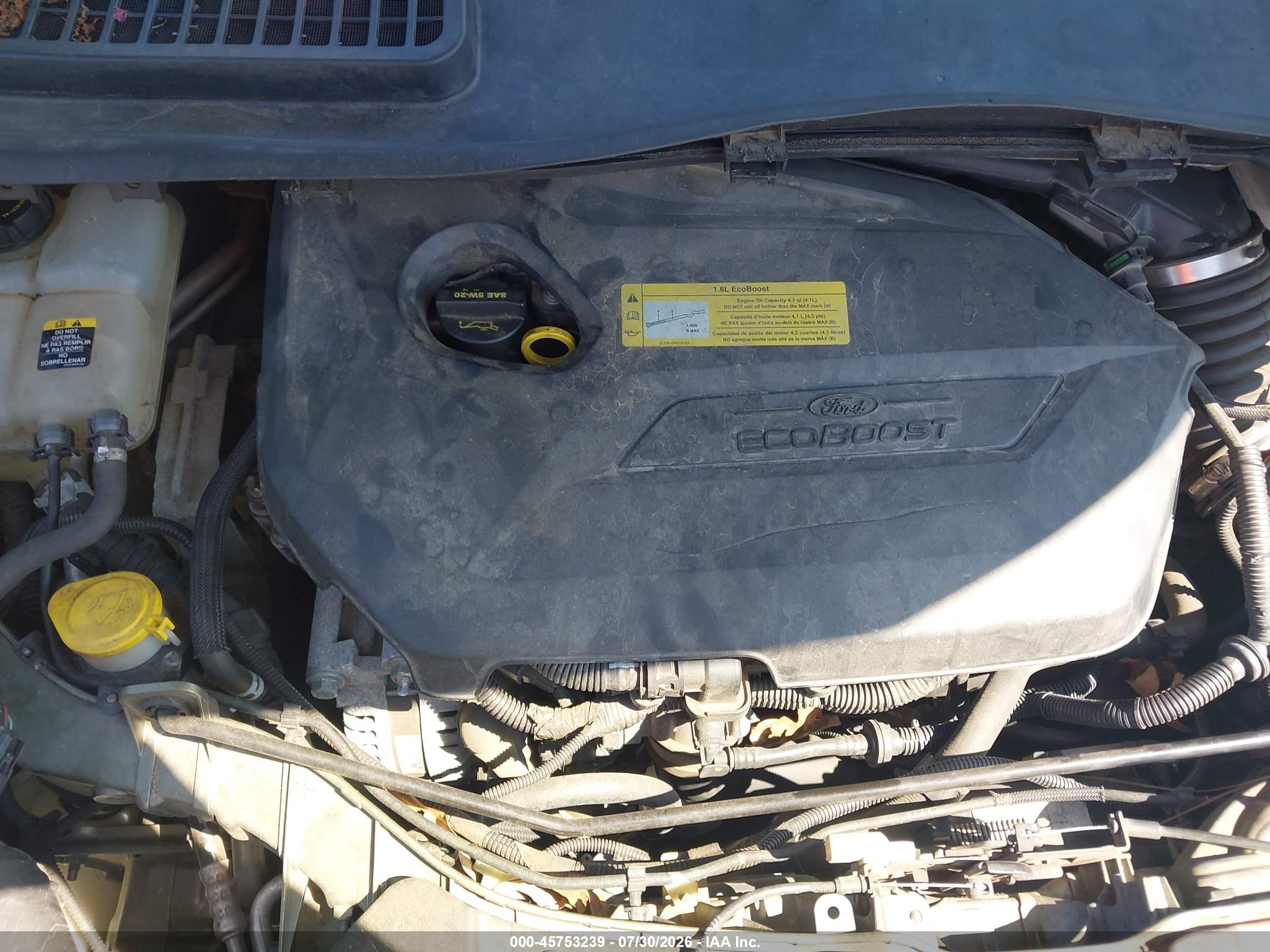 2013 Ford Escape Se Green vin: 1FMCU0GX2DUB51596