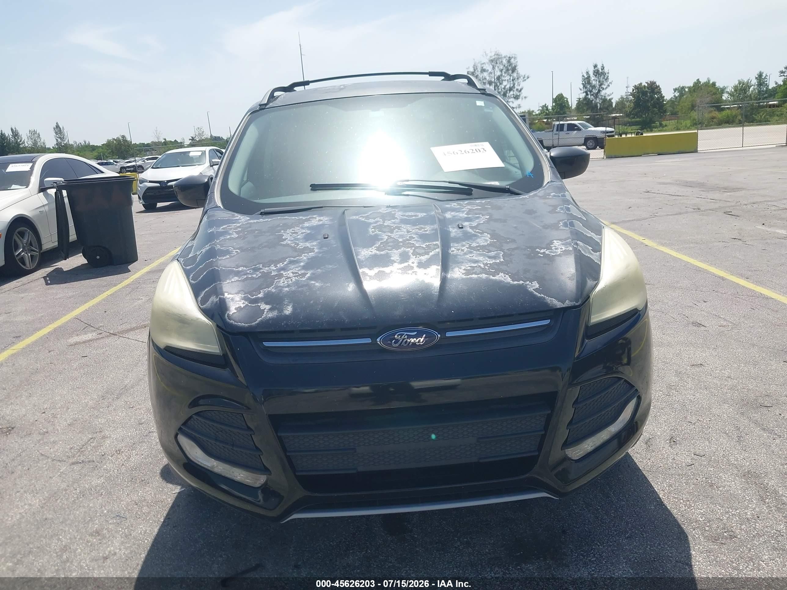 2013 Ford Escape Se Черный vin: 1FMCU0GX2DUB90981
