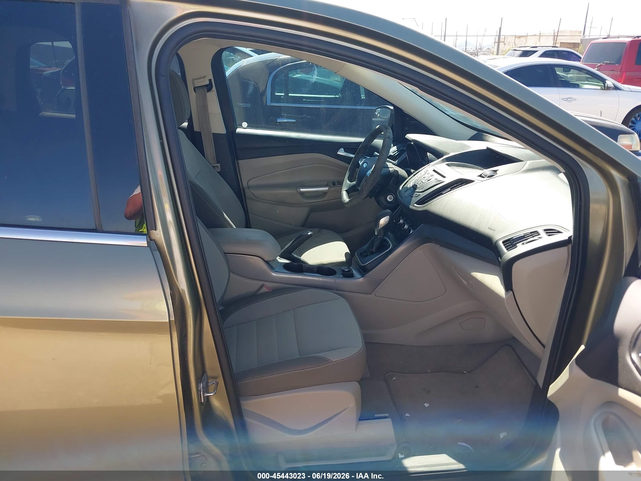 2013 Ford Escape Se Green vin: 1FMCU0GX2DUB97025