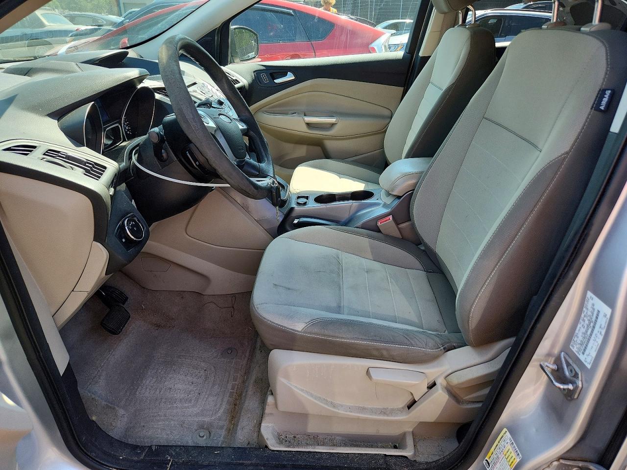 2013 Ford Escape Se Серебряный vin: 1FMCU0GX2DUC20433