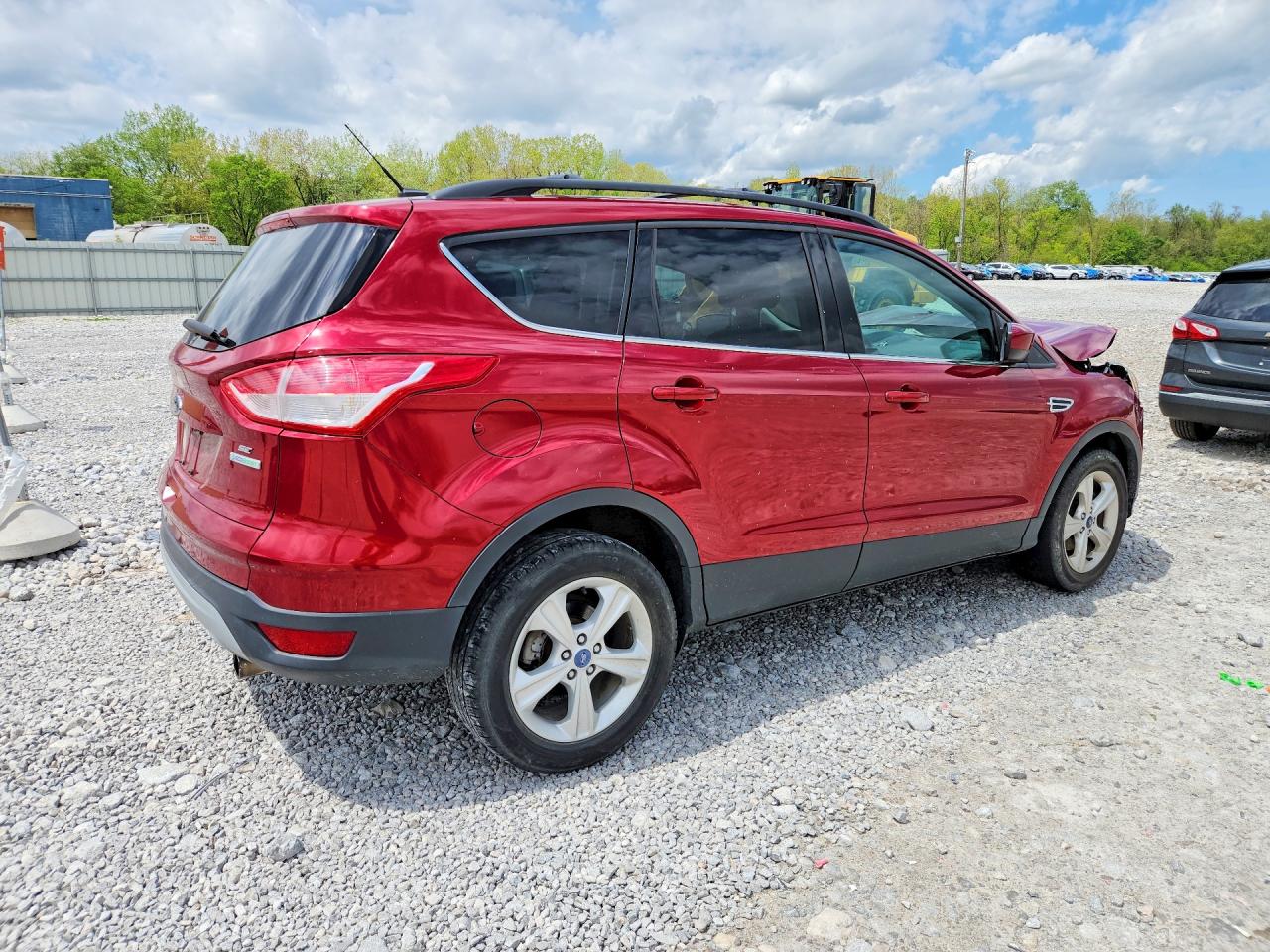 2013 Ford Escape Se Red vin: 1FMCU0GX2DUC84634
