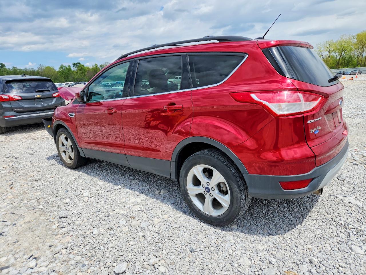 2013 Ford Escape Se Red vin: 1FMCU0GX2DUC84634
